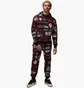 Спортивный костюм мужской Air Jordan Essentials Printed Fleece Black HM7254-010__HM7257-010