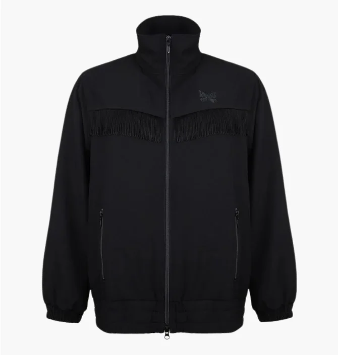 Куртка унисекс Needles Fringe Track Black OT198-D