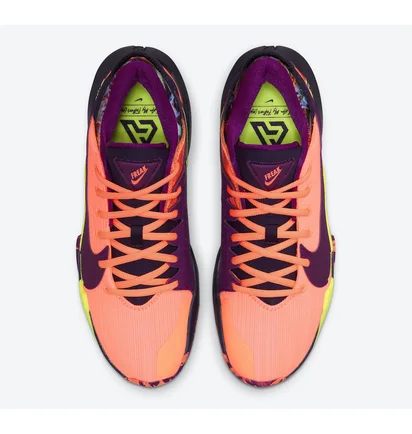Кроссовки унисекс Nike Zoom Freak 2 Bright Mango Orange CW3162-800