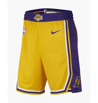 Шорты мужские Nike La Lakers Short Yellow/Violet AJ5617-728