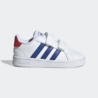 Кроссовки детские Adidas Grand Court Shoes White/Blue Gx5749