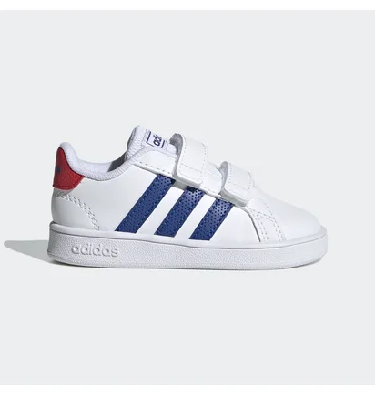 Кросівки дитячі Adidas Grand Court Shoes White/Blue Gx5749