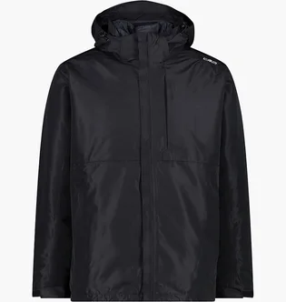 Куртка чоловіча CMP Jacket Zip Hood Detachable Black 33Z1577D-U901
