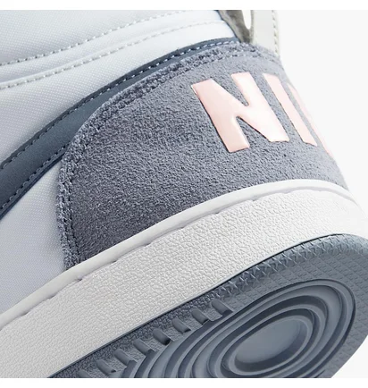 Кроссовки женские Nike W Court Borough Mid Prem White/Grey 844907-005
