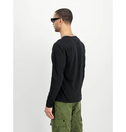 Лонгслив мужской Alpha Industries Basic Black 198517-03-BLACK