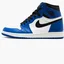 Кроссовки мужские Air Jordan 1 Retro High Og White/Blue 555088-403