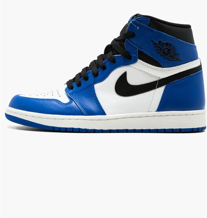 Кросівки чоловічі Air Jordan 1 Retro High Og White/Blue 555088-403