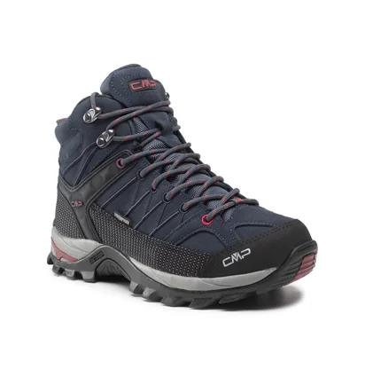 Ботинки мужские Cmp Rigel Mid Trekking Shoes Wp Black 3Q12947-62Bn