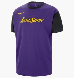 Футболка мужская Nike Los Angeles Lakers Courtside City Edition Violet HJ2462-504