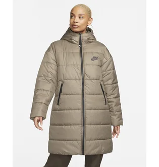 Парка женская Nike W Nsw Syn Tf Rpl Hd Parka Beige Dx1798-040
