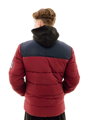 Пуховик чоловічий Ellesse Nebula Padded Jacket Red/Blue SHR12789-803