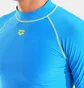 Лонгслив мужской Arena Rash Vest Graphic Blue 011107-830