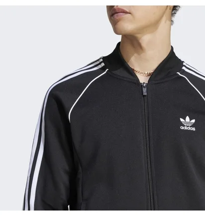 Олімпійка чоловіча Adidas Adicolor Classics Sst Track Jacket Black IM4545