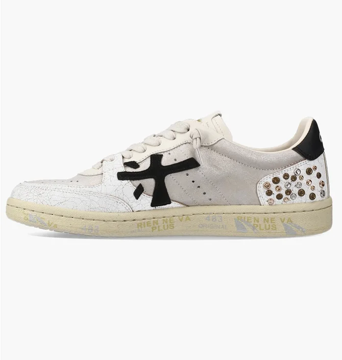 ᐉ Кросівки жіночі Premiata Bskt Clayd Var.7661 Beige CLAYD-7661