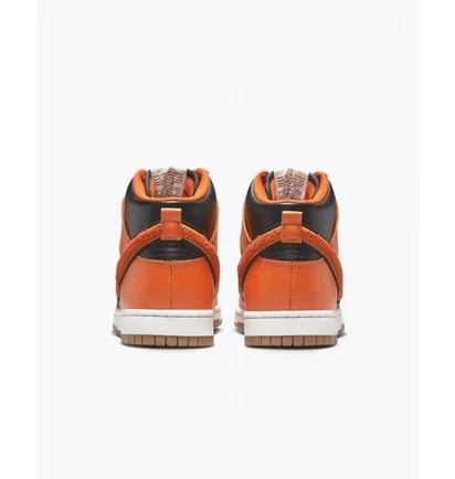 Кросівки чоловічі Nike Dunk High University Orange/Black DR8805-002