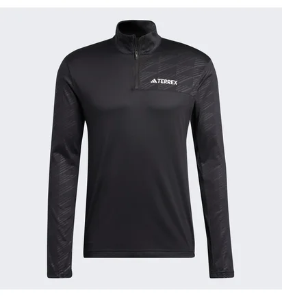 Лонгслив мужской Adidas Terrex Multi Half-Zip Long Sleeve Tee Black Ht9501