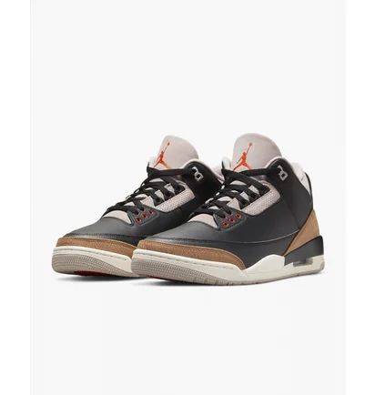 Кроссовки мужские Air Jordan 3 Retro Black Ct8532-008