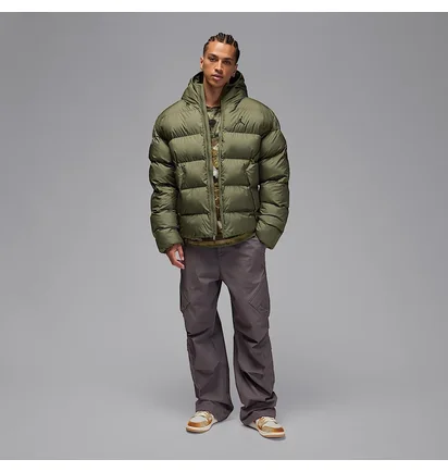 Пуховик мужской Air Jordan Brooklyn Therma-Fit Olive HV0532-222