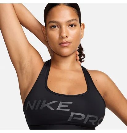 Топ женский Nike Pro Swoosh Light Black FN2749-010