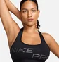 Топ женский Nike Pro Swoosh Light Black FN2749-010