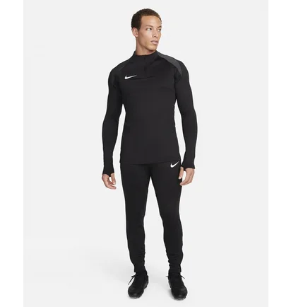 Лонгслів чоловічий Nike Strike Dri-Fit Soccer 1/2-Zip Drill Top Black FN2403-010