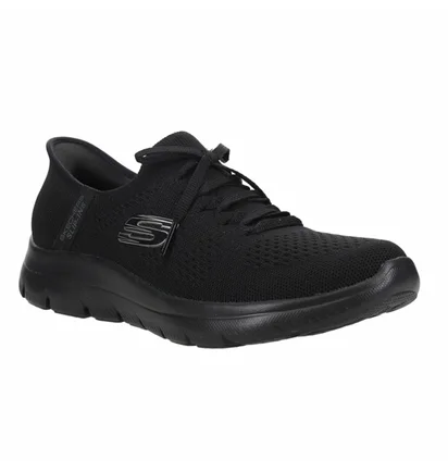 Кросівки жіночі Skechers Summits New Daily Slip-In Sneakers Black 150263-BBK