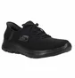 Кросівки жіночі Skechers Summits New Daily Slip-In Sneakers Black 150263-BBK