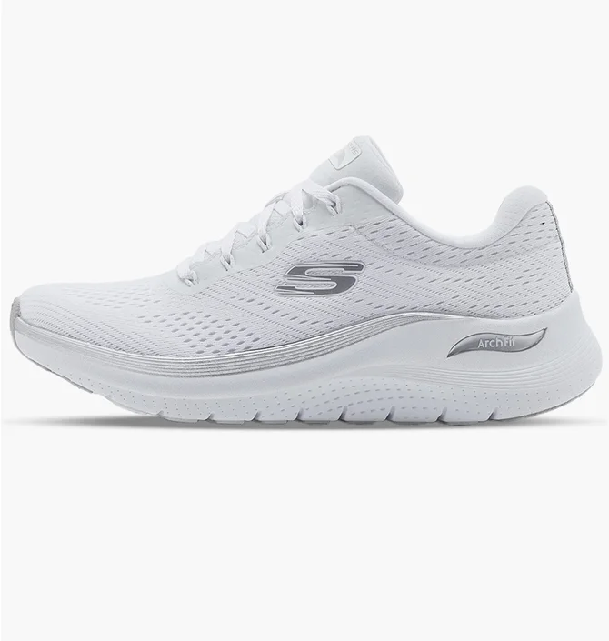 Кросівки жіночі Skechers Arch Fit 2.0 Glow The Distance White 150067-WSL