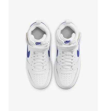 Кроссовки детские Nike Court Borough Mid 2 White CD7782-113