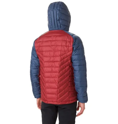 Пуховик мужской Columbia Horizon Explorer Hooded Jacket Omni-Heat Red EO0052-664
