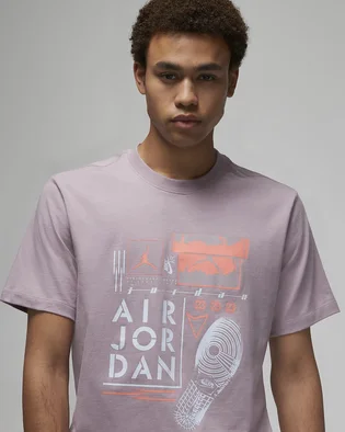 Футболка чоловіча Air Jordan Brand T-Shirt Grey Dm1424-501
