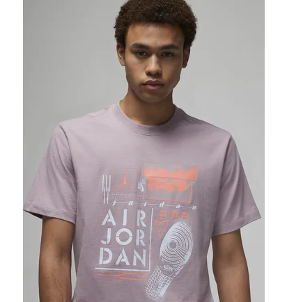 Футболка чоловіча Air Jordan Brand T-Shirt Grey Dm1424-501