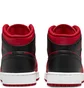 Кроссовки детские Air Jordan 1 Mid Gs Red/Black 554725-660