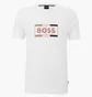 Футболка мужская Hugo Boss T-Shirt Slim Fit White 50486210