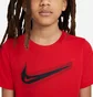 Футболка детская Nike Sportswear Tee Swoosh Red DC7797-657