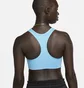Топ женский Nike Swoosh WomenS Medium-Support 1-Piece Pad Sports Bra Light Blue BV3636-416