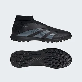 Сороконожки унисекс Adidas Predator 24 League Laceless Turf Boots Black IG7716