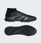 Сороконожки унисекс Adidas Predator 24 League Laceless Turf Boots Black IG7716