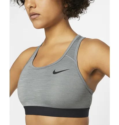 Топ женский Nike Womens Medium-Support Non-Padded Sports Bra Grey Bv3900-084