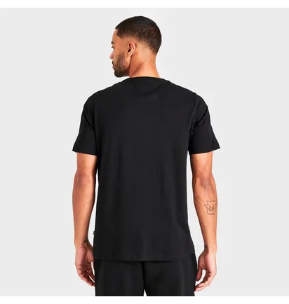 Футболка мужская Puma Essentials+ Big Metallic Logo T-Shirt Black 849866-01