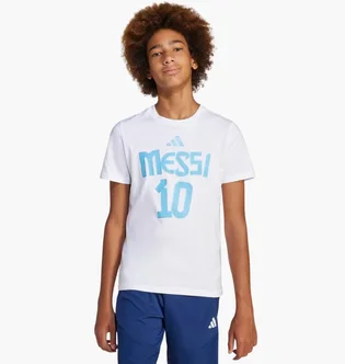 Футболка детская Adidas Messi Name And Number Graphic White JJ1416