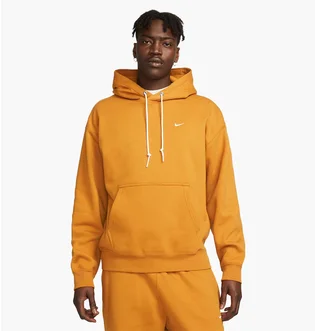 Худі чоловіче Nike Solo Swoosh MenS Fleece Pullover Hoodie Yellow DX1355-754