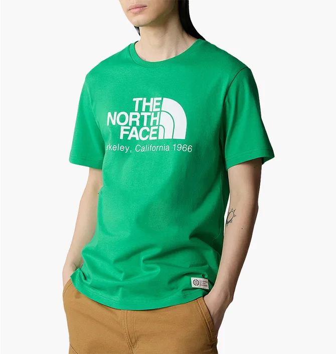 Футболка чоловіча The North Face T-Shirt Berk.Californias Optic Eme Txh Green NF0A87U5PO8