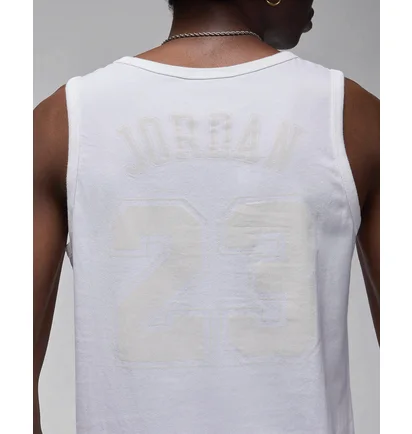 Майка мужская Air Jordan M J Flt Ess Wsh Gfx Tank White FN5996-100