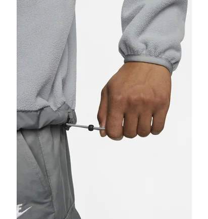 Свитшот мужской Nike Club+ MenS Fleece Winterized Crew Grey DQ4894-073