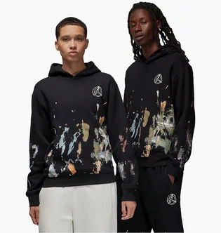 Худі унісекс Air Jordan Artist Series By Jammie Holmes Fleece Pullover Hoodie Black FD7393-010