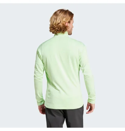 Кофта мужская Adidas Terrex Multi Light Fleece Full-Zip Green IQ3741