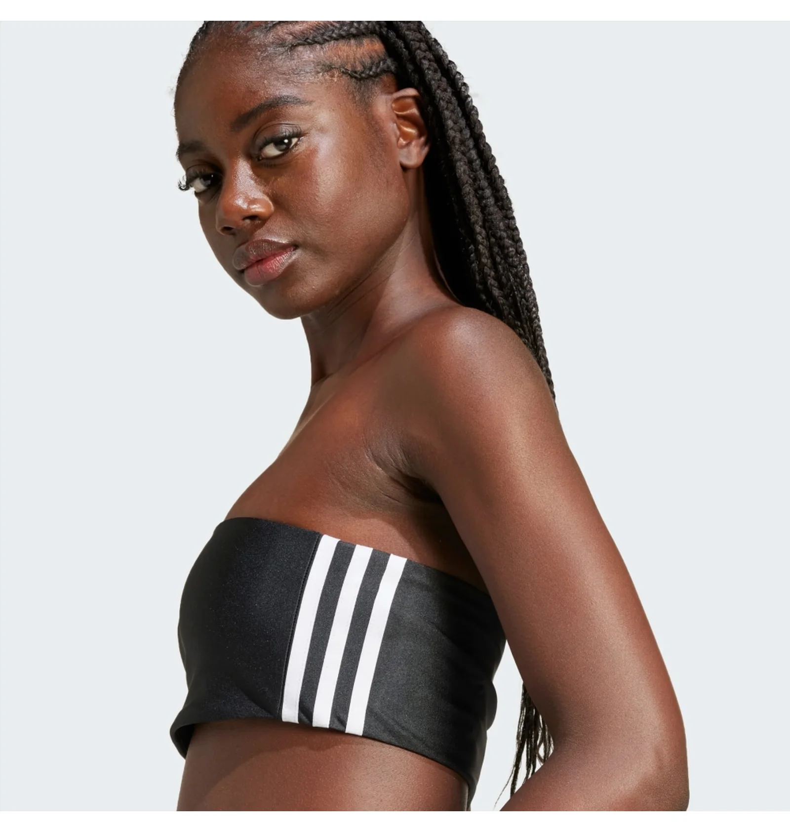 ᐉ Топ женский Adidas Adicolor 3-Stripes Tube Top Black IX7823