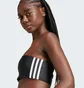 Топ женский Adidas Adicolor 3-Stripes Tube Top Black IX7823