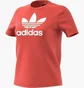 Футболка женская Adidas Trefoil Orange CV9890